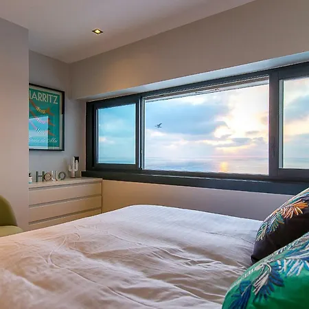 Luxury Flat Uhaina - Terrace And Wonderful Seaview Apartman Biarritz