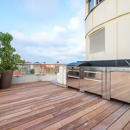 Luxury Flat Uhaina - Terrace And Wonderful Seaview Biarritz